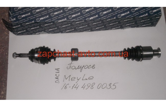 Полуось левая Logan  1.5 dci без ABS EuroEx